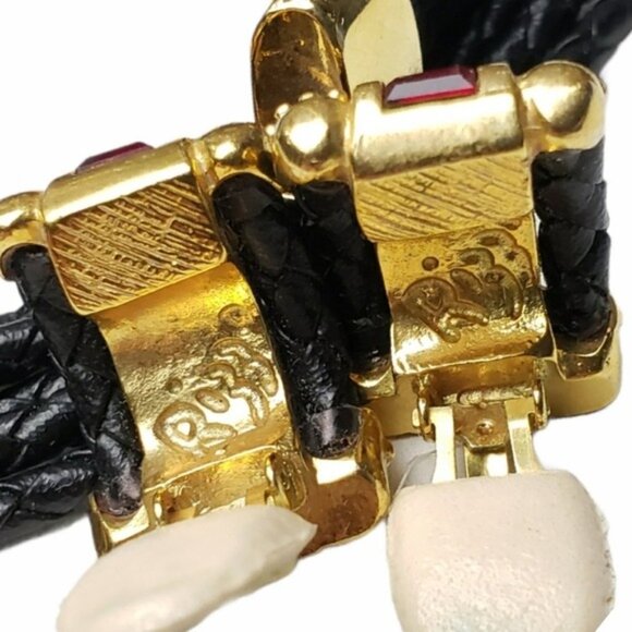 Rare Vintage 1980s Ron Rizzo Designer Jewelry Set – Bold Statement Elegance - Picture 6 of 10